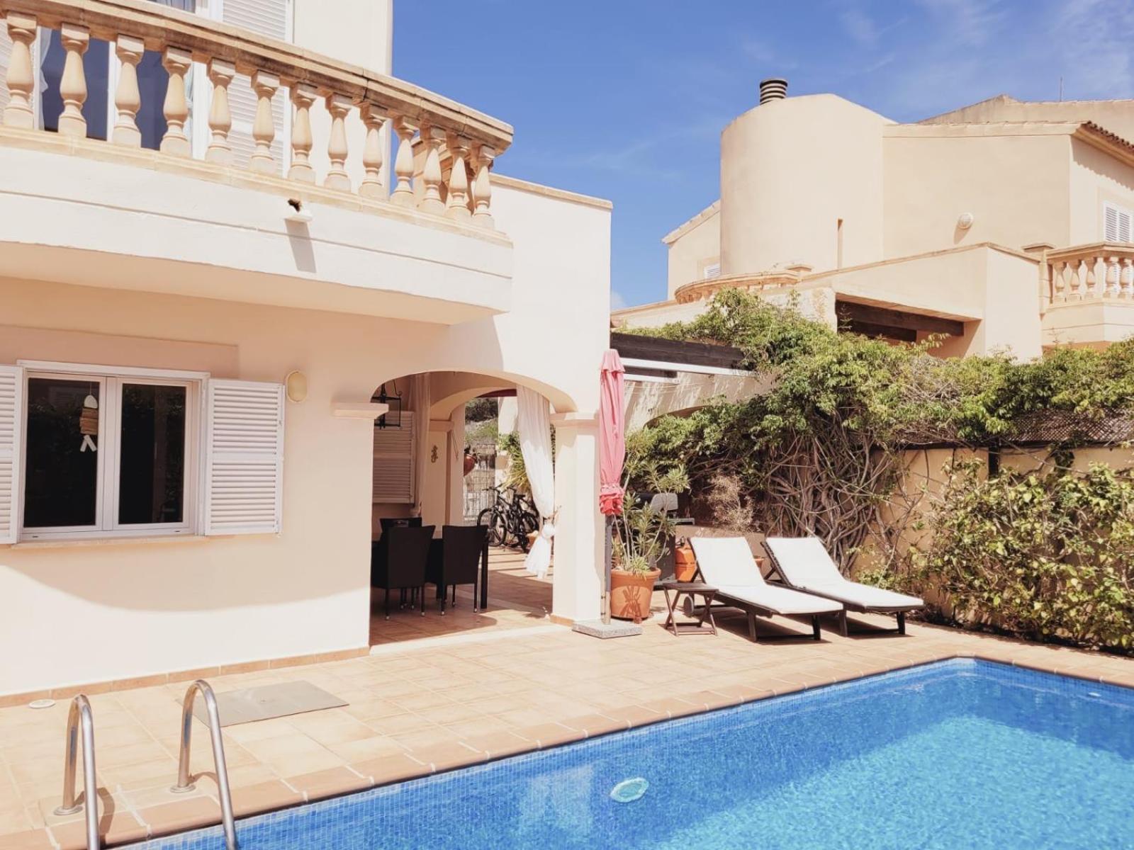 Ferienhaus Casa Yelmo Cala Mandia (Mallorca) Exterior foto